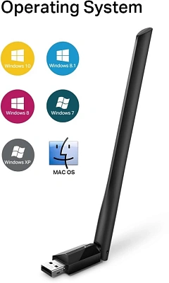 Антенна TP-Link Wireless Archer T2U Plus USB (ARCHER T2U PLUS(RU) V1.0)