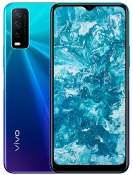 Смартфон vivo Y12s, 3/32GB - Nebula Blue (V2026 СИНИЙ ТУМАН/КӨК ТҰМАН)