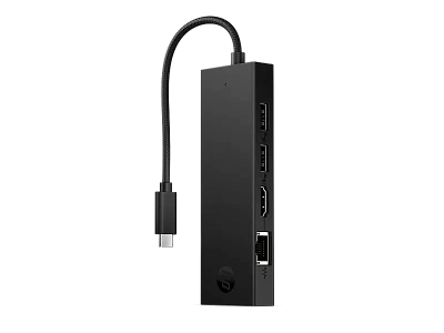 Протативаня док-станция HP Portable USB-C 4K HDMI Hub (BR1U0UT)