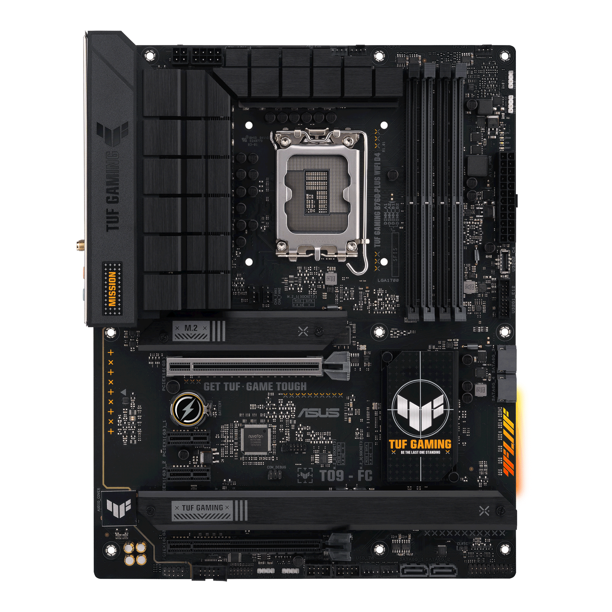 Материнская плата ASUS TUF GAMING B760-PLUS WIFI D4 LGA1700 ATX (TUF GAMING B760-PLUS WIFI D4)