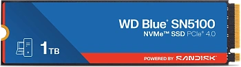 Твердотельный накопитель SSD POWERED BY SANDISK WD Blue SN5100 1TB M.2 PCIe  (WDS100T5B0E)
