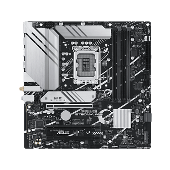 Материнская плата ASUS PRIME B760M-A WIFI, LGA1700, 4xDDR5, mATX (90MB1EL0-M1EAY0) Материнская плата ASUS PRIME B760M-A WIFI, LGA1700, 4xDDR5, mATX (90MB1EL0-M1EAY0)