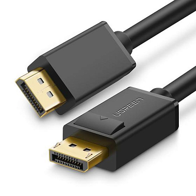 Кабель UGREEN DP102 DP Male to Male Cable 3m (Black) (10212)