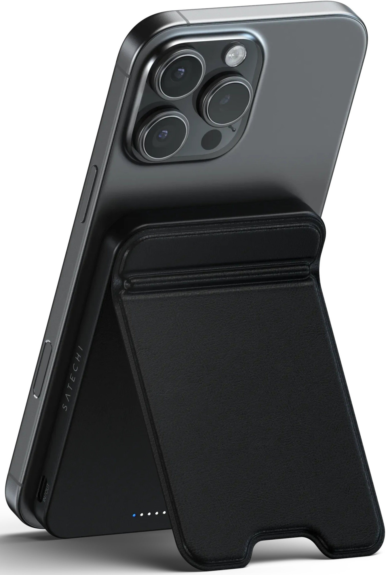 Пауэрбанк Satechi Qi2 5K - Black (ST-B5Q2SK)