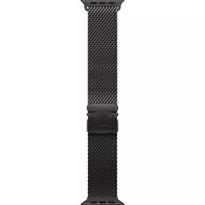 Смарт часы Apple Watch Ultra 3 GPS + Cellular 49mm Black Titanium Case with Black Titanium Milanese Loop - Large (MF1T4QR/A)