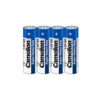 Батарейка CAMELION Super Heavy Duty R6P-SP4B 4 шт. в плёнке (R6P-SP4B)