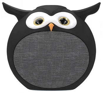 Колонки Ritmix ST-110BT Owl (1.0), Black (ST-110BT OWL BLACK)