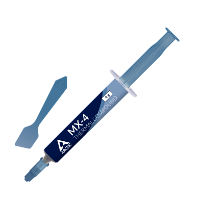 Термопаста ARCTIC MX-4, ACTCP00031B, 4g, 2.5g/cm3, шприц со шпателем (ACTCP00031B)