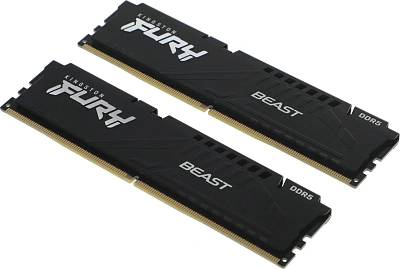 Оперативная память DIMM Kingston Fury Beast DDR5 16 GB kit (2x8GB) 6000MHz (AMD+Intel) (KF560C30BBEK2-16)