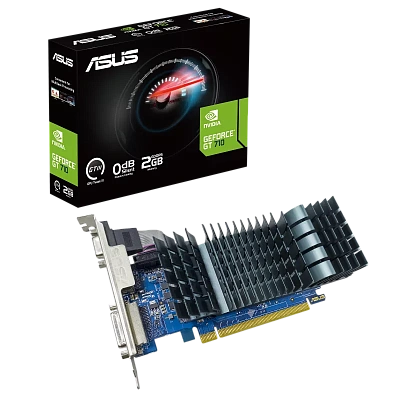 Видеокарта ASUS GeForce GT 710 2GB GDDR5 EVO (GT710-SL-2GD5-BRK-EVO)