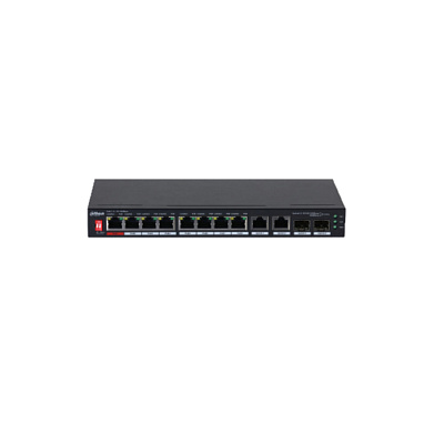 Коммутатор Dahua DH-PFS3210-8ET2GF-96 (DH-PFS3210-8ET2GF-96)