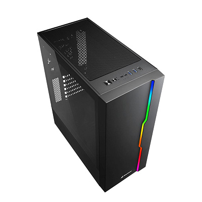 Корпус Sharkoon RGB Slider (RGB SLIDER BLACK)