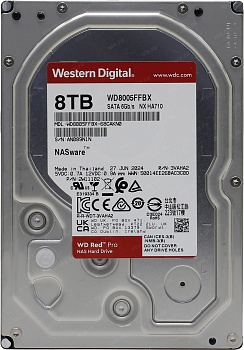 Жесткий диск Western Digital Red Pro 8000Гб (WD8005FFBX) ( WD8005FFBX)