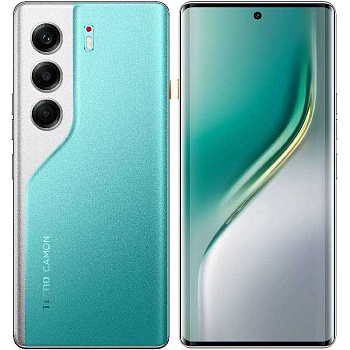 Смартфон Tecno Camon 40 Pro, 8/256GB, LAKE GREEN (CM6/EMERALD LAKE GREEN 8/256)