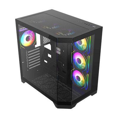 Компьютерный корпус Gamemax Hype-A BK Black (14100902944)