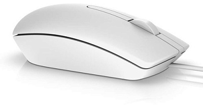 Мышь Dell MS116, White (MS116-WH)