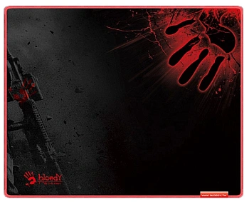 Коврик игровой Bloody B-081 (BLACK-RED) 380x280x4mm (B-081 (BLACK-RED))