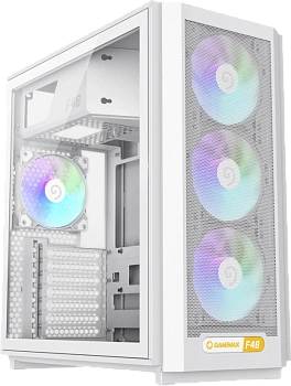 Корпус GameMax F46 WH - White (1116-4046R0003)