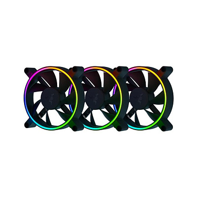 Кулер для компьютерного корпуса Razer Kunai Chroma 120MM 3 Fan (RC21-01810100-R3M1)