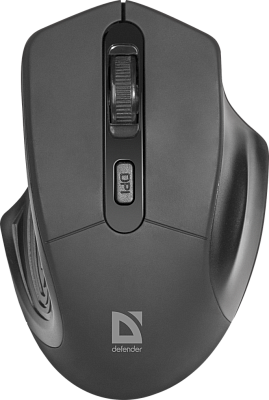 Компьютерная мышь   беспроводная Defender Datum MB-345 Nano B (52345)
