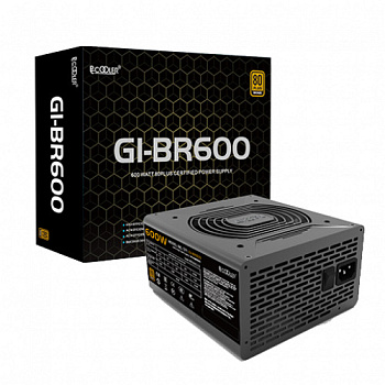 Блок питания PCCooler GI-BR600, 600W, Non Modular, 80+ BRONZE, Fan 120mm, GI-BR600 (GI-BR600)