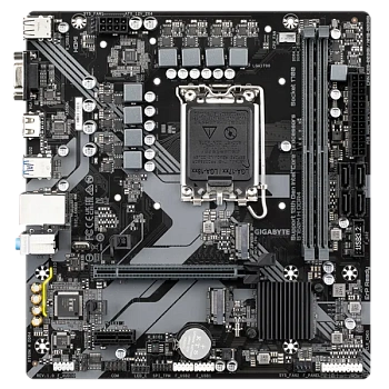 Материнская плата Gigabyte B760M H DDR4 (B760M H DDR4 (REV1.0))