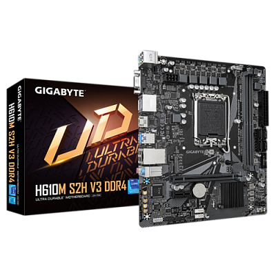 Материнская плата Gigabyte H610M S2H V3 DDR4 (H610M S2H V3 DDR4)