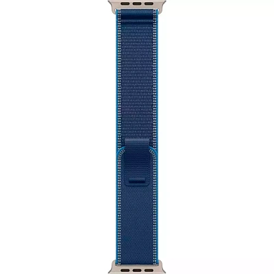 Смарт часы Apple Watch Ultra 3 GPS + Cellular 49mm Natural Titanium Case with Blue/Bright Blue Trail Loop - S/M (MEWR4QR/A)