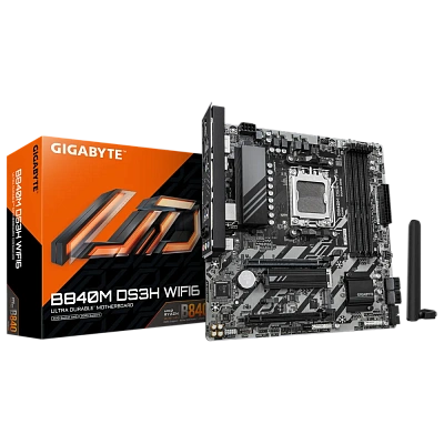 Материнская плата Gigabyte B840M DS3H WIFI6 (B840M DS3H WF6)