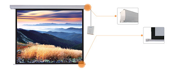 Экран моторизированный Mr.Pixel ECO 120" X 120" (MAGNASAB167V2)