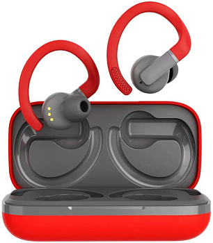Наушники Canyon headset OnRun 11 Sport, Red (CNS-TWS11R)