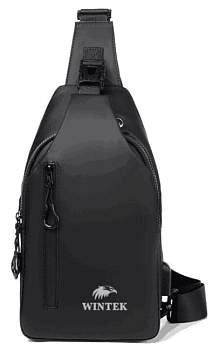 Спортивная сумка Wintek KTB230348, чёрная (KTB230348)