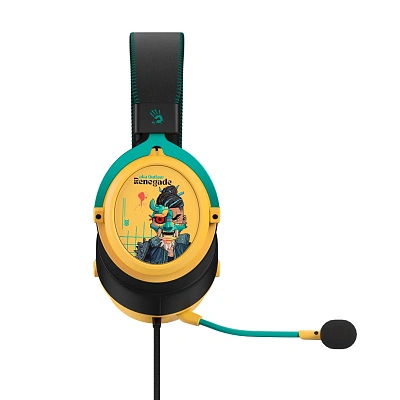 Наушники+микрофон игровые Bloody M595 Renegade Yellow Sunset SAVAGE (M595 Renegade Yellow Sunset)