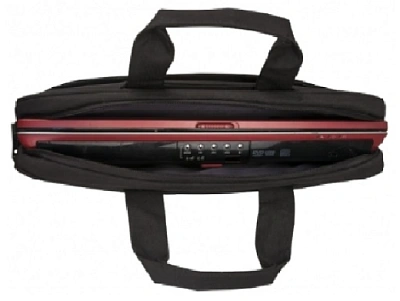 Сумка для ноутбука 17" Continent CC-018BK, Black, Полиэстер (CC-018BK)