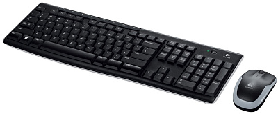 Клавиатура + мышь Logitech MK270, Black (920-004518)