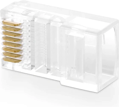 Коннектор UGREEN RJ-45 (UTP) CAT 5e, 1шт., NW110 (50246)  (50246_1)