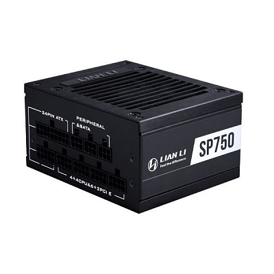 Блок питания Lian Li  750W, SP750 V2 Gold, Full Modular, 80+ GOLD, Черный (G9P.SP0750G.B000.EU)