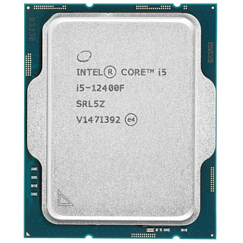Процессор Intel Core i5-12400F (2.5GHz, 18MB, LGA1700) tray (CM8071504650609SRL5Z)