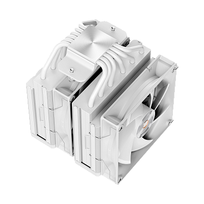 Вентилятор для процессора Ocypus Delta A62 WH ARGB, Белый (Delta-A62-WH2NAWN00X-GL)