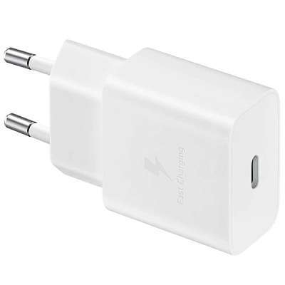 Сетевое зарядное устройство Samsung 25W Power Adapter, USB Type-C (EP-T2510NWEGRU), white