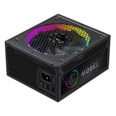 Блок питания ATX 1300W GameMax RGB PRO 1300P, Platinum (RGB PRO 1300P)