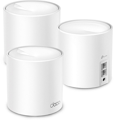 Домашняя Mesh-система Wi-Fi 6 TP-Link Deco X1500(3-pack) (Deco X1500(3-pack))