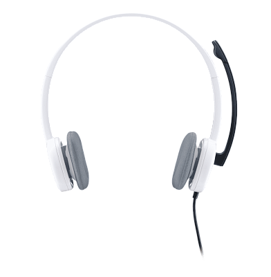 Наушники компьютерные Logitech H150 Белая 3,5мм (981-000350)