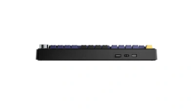 Клавиатура AULA F75, Gray Wood V3 switch, Black-Blue-Orange (F75 G/W3 BDO_V2)