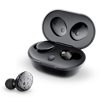 Наушники-вкладыши беспроводные OLMIO "TWE-05", Bluetooth 5.0, True Wireless (39356)