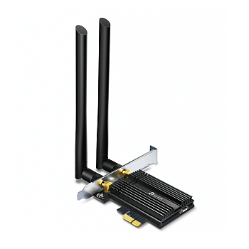 Сетевой адаптер беспроводной PCIe AX3000 Tp-Link Archer TX50E Bluetooth 5.0 (Archer TX50E(UN))