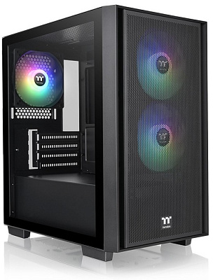 Компьютерный корпус Thermaltake Versa H16 - Black (CA-1Y8-00S1WN-02)