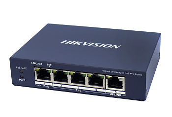 Коммутатор Hikvision DS-3E0505HP-E (DS-3E0505HP-E)