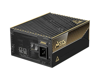 Блок питания MSI 1600W, MEG Ai1600T PCIE5, ATX, 80+ Черный (MEG Ai1600T PCIE5)
