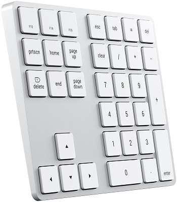 Числовой блок Satechi Aluminum Extended Keypad, Silver (ST-XLABKS)